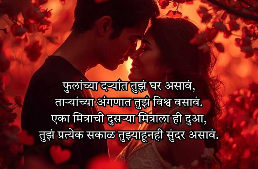 Heart Touching Love Poem in Marathi Text
