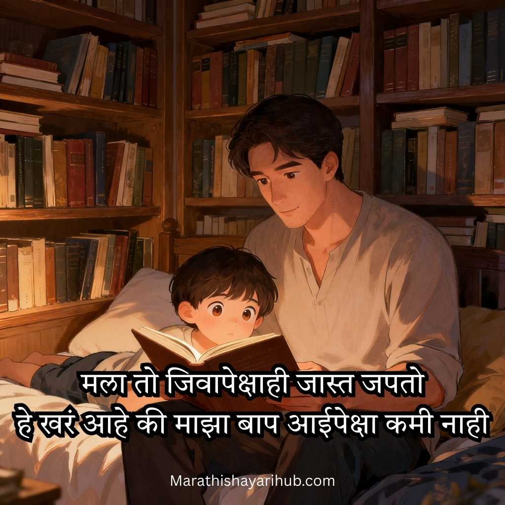Dad Shayari in Marathi Text