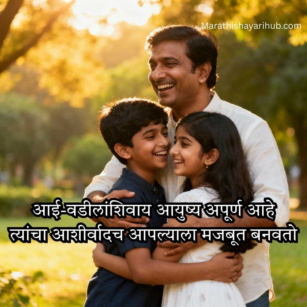 Best Poem on Dad in Marathi