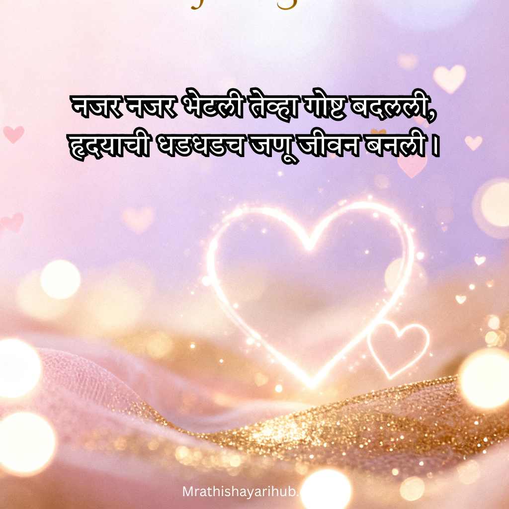 Romantic Love Shayari Marathi