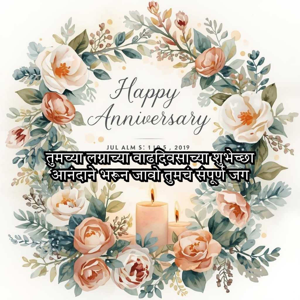 Happy Marriage Anniversary Shayari in Marathi