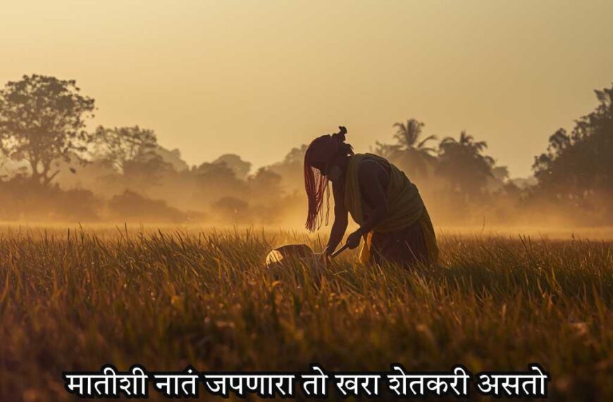 Best Shetkari Shayari Marathi