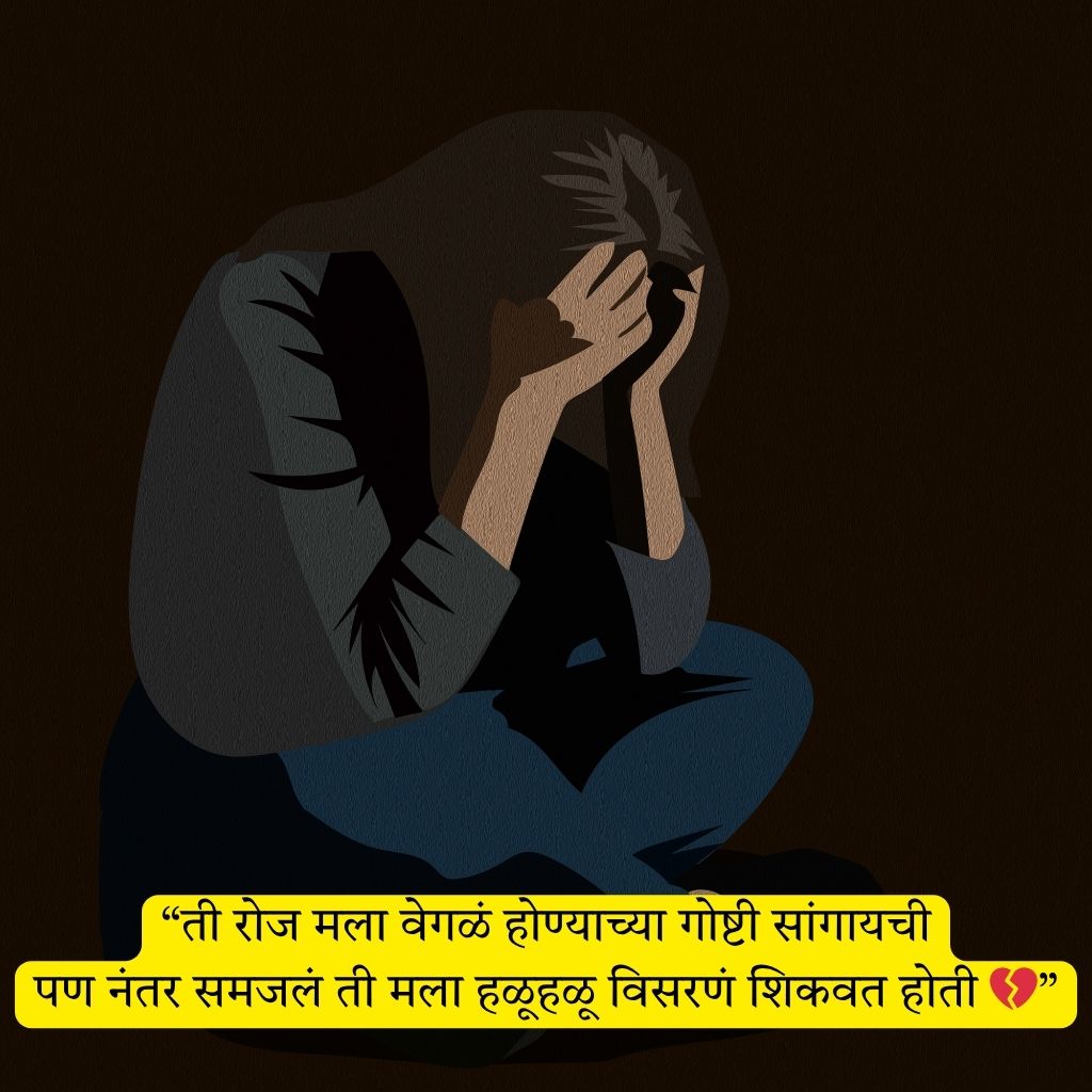 Very Sad Breakup Quotes in Marathi