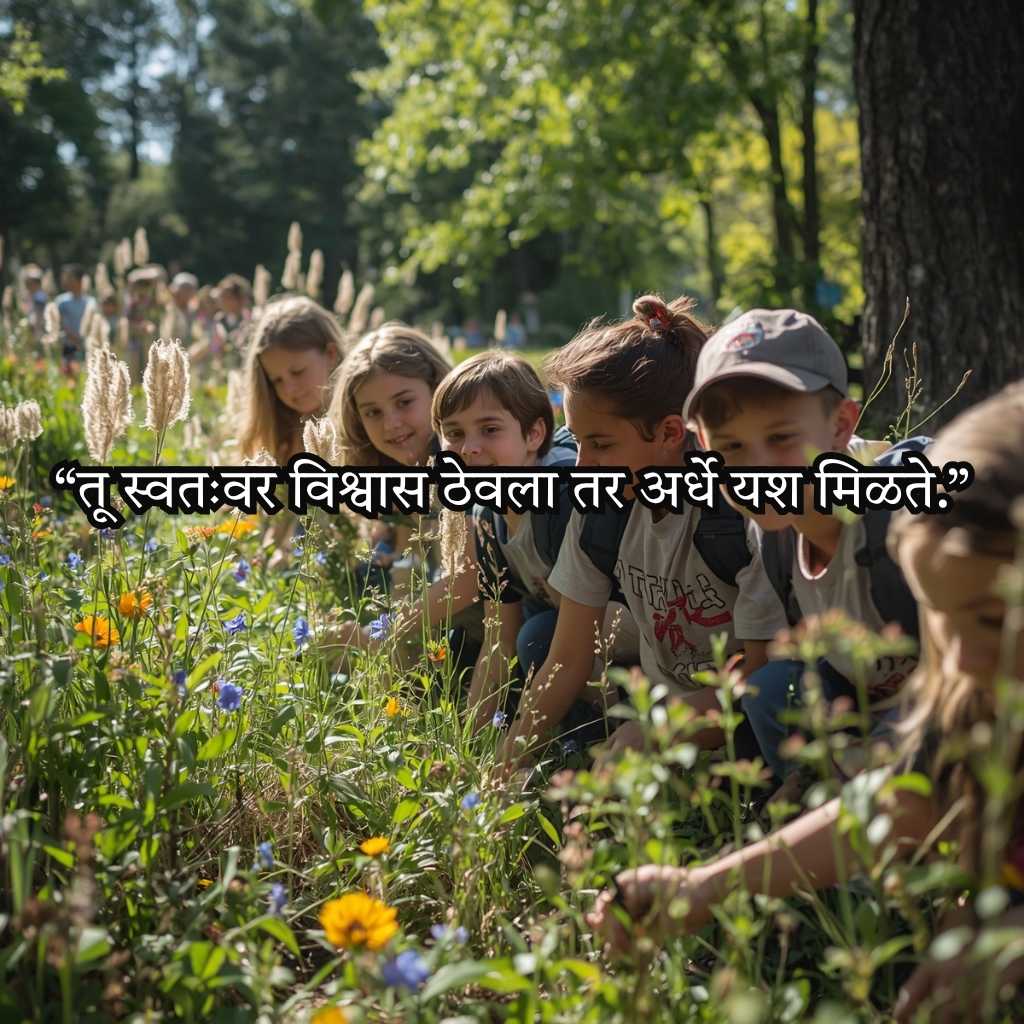 School Quotes in Marathi