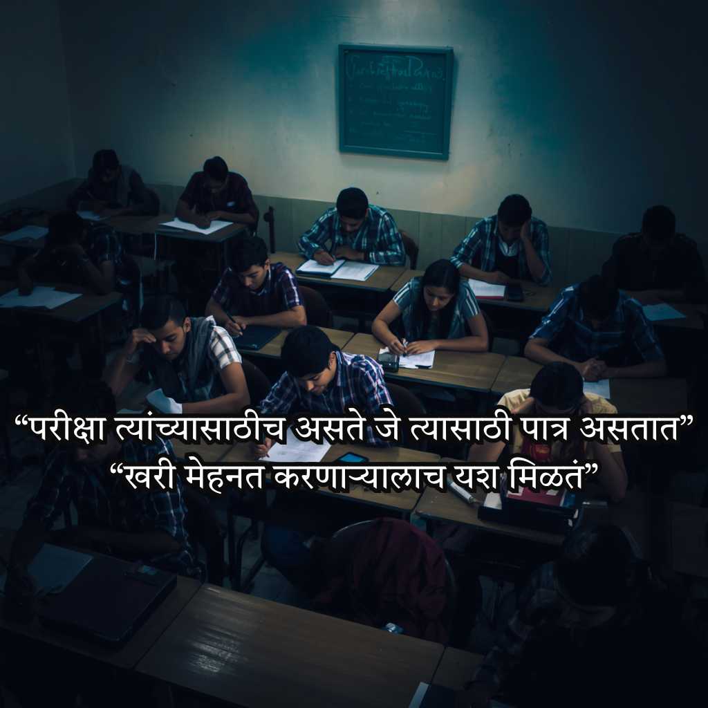 Exam Motivational Quotes in Marathi