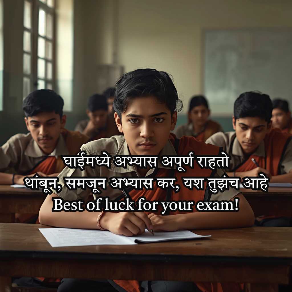 Good Luck Message for Exam